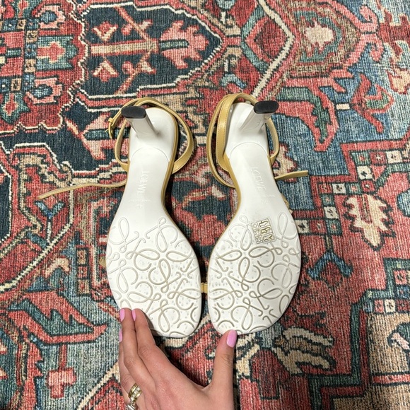 NWT Loewe Petal Stiletto 90 Sandal in Medium Concealer size 40 / US 10 - Picture 11 of 11